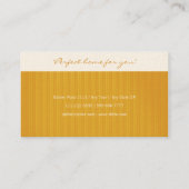 Wirkliche Anwesen-Geschäfts-Karte Visitenkarte (Rückseite)