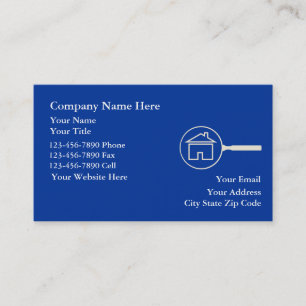 Wirkliche Anwesen-Geschäfts-Karten Visitenkarte