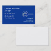 Wirkliche Anwesen-Geschäfts-Karten Visitenkarte (Vorne/Hinten)