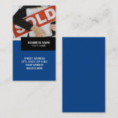 Wirkliche Anwesen-Verkaufs-Geschäfts-Karte Visitenkarte (Vorne/Hinten)