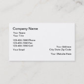 Wirkliche Anwesen-Zuhause-Inspektion Visitenkarte (Rückseite)