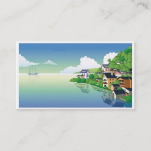 wirkliche Anwesengeschäftskarte Visitenkarte