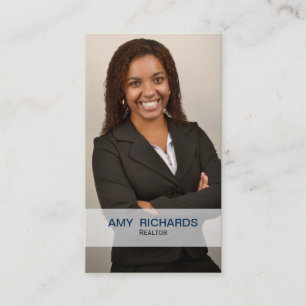 Wirkliche businesscards Anwesen des noblen blauen Visitenkarte