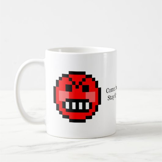 Wirkliche Butthurt Tasse (Links)