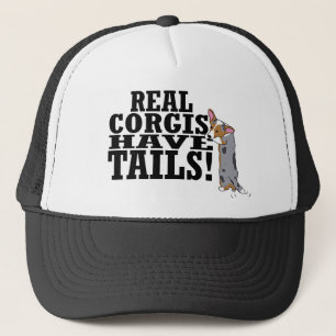 Wirkliche Corgis haben Schwänze Truckerkappe
