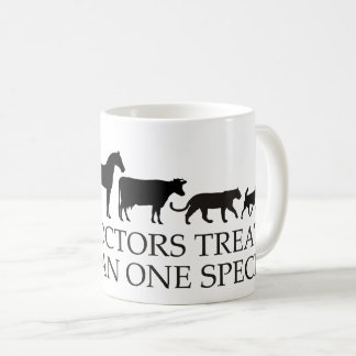 Wirkliche Doktoren (Tierärzte) Leckerei mehr als Kaffeetasse