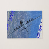 WIRKLICHE FLUGZEUGE HABEN STÜTZEN PUZZLE (Horizontal)