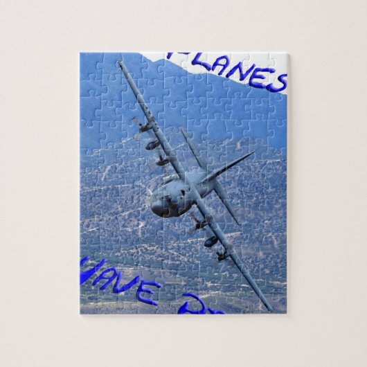 WIRKLICHE FLUGZEUGE HABEN STÜTZEN PUZZLE (Vertikal)