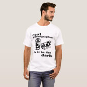 wirkliche Fotografen T-Shirt (Vorne ganz)