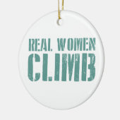 Wirkliche Frauen-Aufstieg Keramik Ornament (Links)