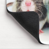 Wirkliche Frauen besitzen Ratten! Mousepad (Ecke)