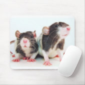 Wirkliche Frauen besitzen Ratten! Mousepad (Mit Mouse)