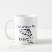 Wirkliche Frauen-Fische Ithicus Tasse (Links)