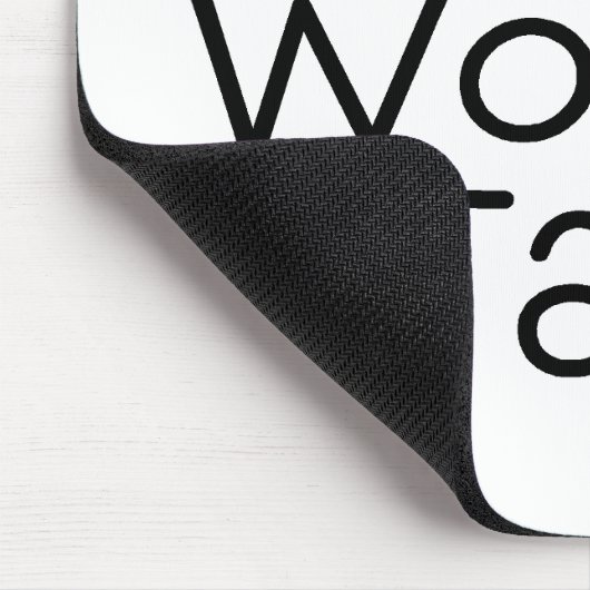 Wirkliche Frauen-Furz Mousepad (Ecke)
