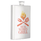 Wirkliche Frauen-Grill Flachmann (Rechts)