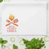 Wirkliche Frauen-Grill Handtuch (Gefaltet)