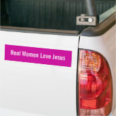 Wirkliche Frauen-Liebe Jesus Autoaufkleber (Auf Lkw)