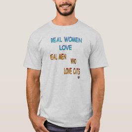 Wirkliche Frauen-Liebe-wirkliche Männer die T-Shirt