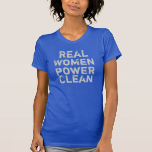 Wirkliche Frauen-Power sauber T-Shirt