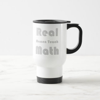 Wirkliche Frauen unterrichten Mathe Reisebecher