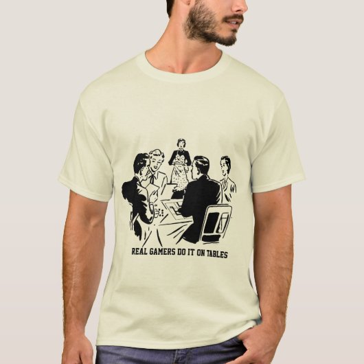 Wirkliche Gamers T-Shirt (Vorderseite)