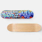 Wirkliche Graffiti-Skateboards Skateboard (Horizontal)