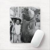 Wirkliche große Fische, frühe 1900s Mousepad (Mit Mouse)