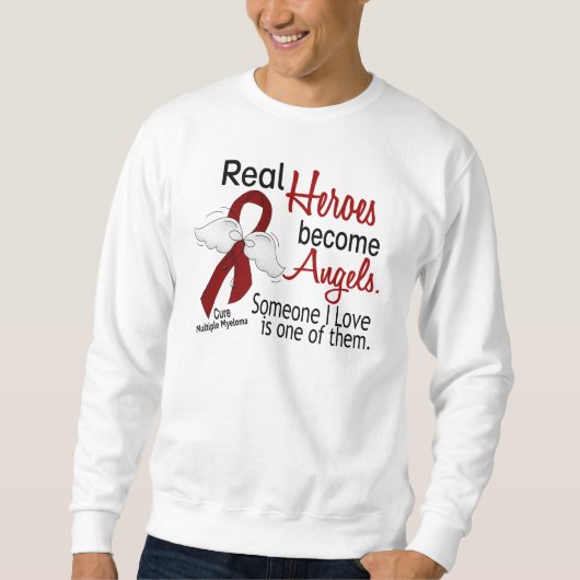 Wirkliche Helder werden Engels-multiples Myeloma Sweatshirt (Vorderseite)