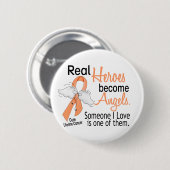 Wirkliche Helder werden Engels-uteriner Krebs Button (Vorne & Hinten)