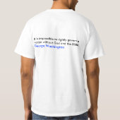 Wirkliche Hoffnung T-Shirt (Rückseite)