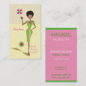 Wirkliche hübsche visitenkarte (Vorne/Hinten)