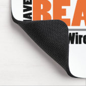 Wirkliche Hunde haben Bärte - deutschen Mousepad (Ecke)