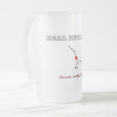 Wirkliche Ingenieure Mattglas Bierglas (Vorderseite Links)