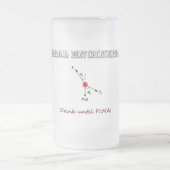 Wirkliche Ingenieure Mattglas Bierglas (Mittel)