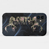 WIRKLICHE MÄDCHEN-ABNUTZUNGS-CAMOUFLAGE Case-Mate iPhone HÜLLE (Rückseite (Horizontal))