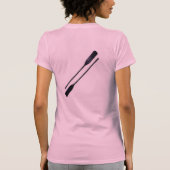 Wirkliche Mädchen-Reihe T-Shirt (Rückseite)