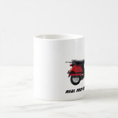 Wirkliche Mann-Fahrroller! Kaffeetasse (Mittel)