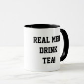 Wirkliche Mann-Getränk-Tee-Tasse Tasse (VorderseiteRechts)