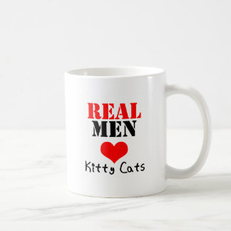 Wirkliche Mann-Herz(Liebe) Kitty-Katzen Kaffeetasse