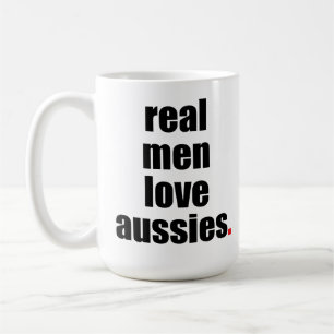 Wirkliche Mann-Liebe-Australier-Tasse Kaffeetasse
