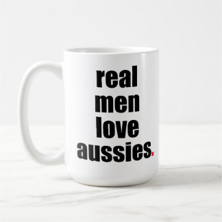 Wirkliche Mann-Liebe-Australier-Tasse Kaffeetasse