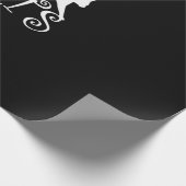 Wirkliche Mann-Liebe-Katzen in der Art Geschenkpapier (Ecke)