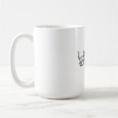 Wirkliche Mann-Liebe-Katzen Kaffeetasse (Links)