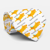 Wirkliche Mann-Liebe-Katzen-Neuheits-Krawatte Krawatte (Gerollt)