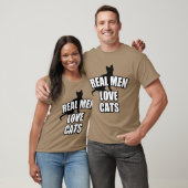 WIRKLICHE MANN-LIEBE-KATZEN T-Shirt (Unisex)