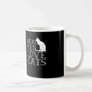Wirkliche Mann-Liebe-Katzen-Tasse Kaffeetasse