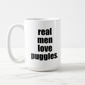 Wirkliche Mann-Liebe Puggles Tasse