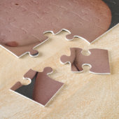 Wirkliche Mann-Liebekatzen Puzzle (Seite)