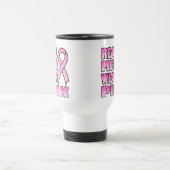 wirkliche Mannabnutzungs-Rosa Tasse (Mittel)