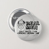 Wirkliche Männer Button (Vorne & Hinten)